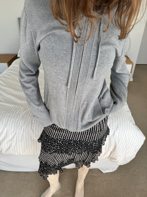 m10 / dkny zip up hoodie